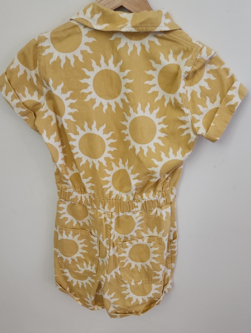Show Me Your Mumu Cannon Yellow Paradise Sun-Print Romper XS - Picture 6 of 8